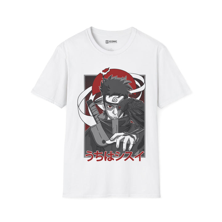 Uchiha Shisui Naruto T-Shirt - IGZ Clothing  - Uchiha Shisui Unisex Softstyle T-Shirt Best Price 26 at IGZ Clothing 