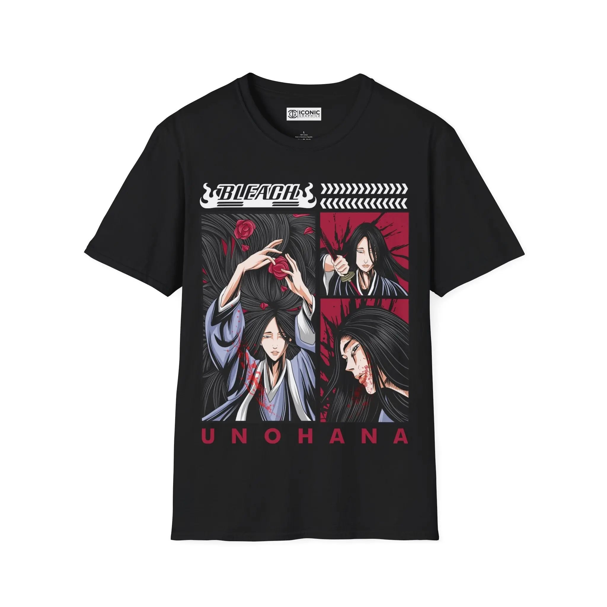 Unohana Bleach T-Shirt Printify