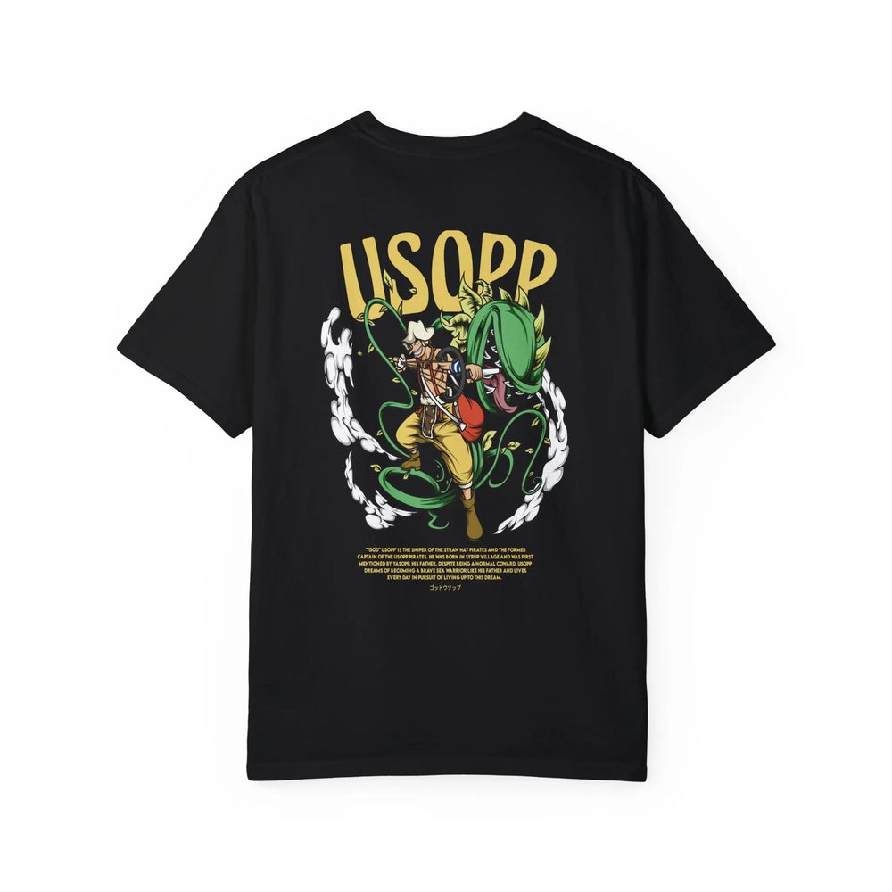 Usopp One Piece Garment-Dyed T-shirt Printify