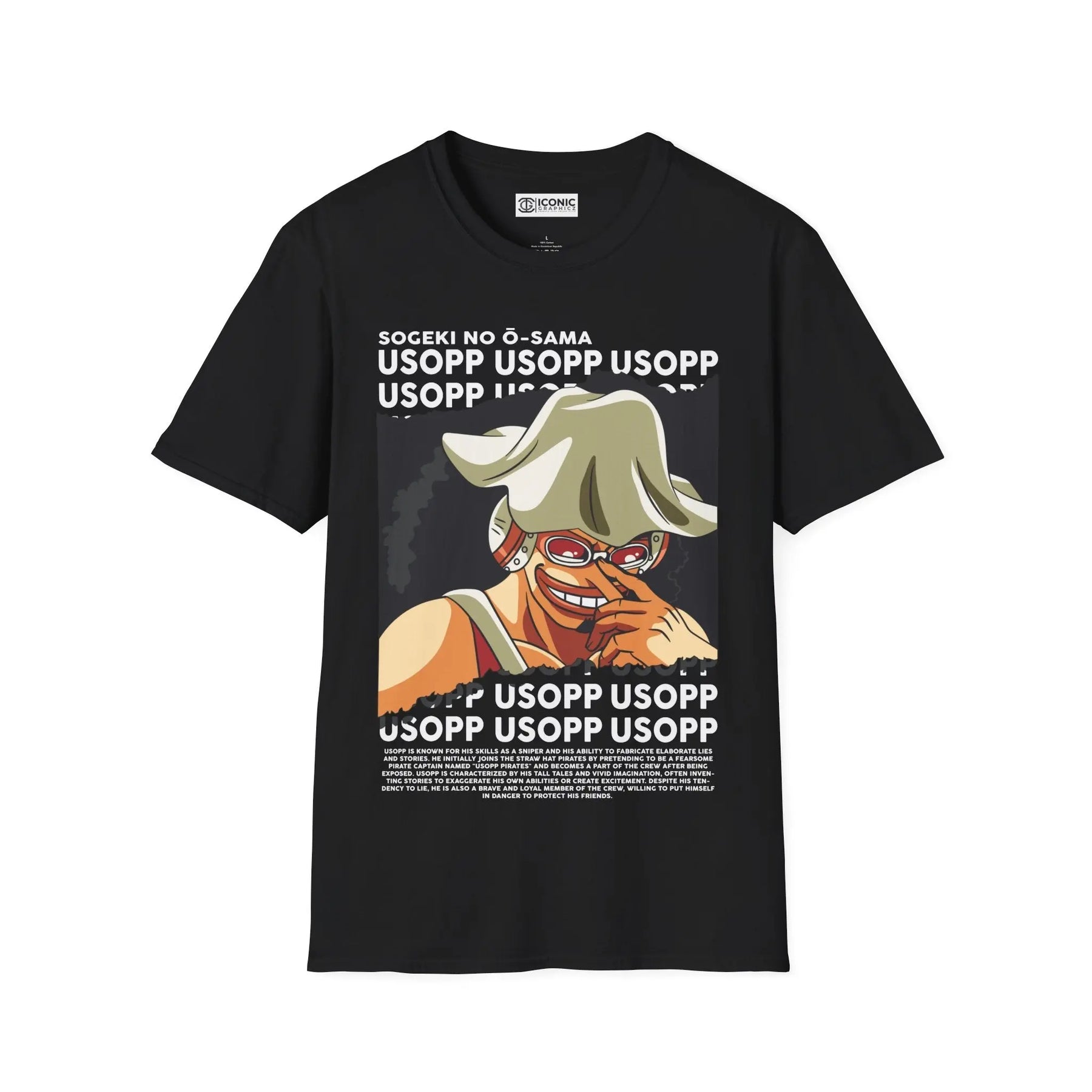 Usopp One Piece T-Shirt Printify