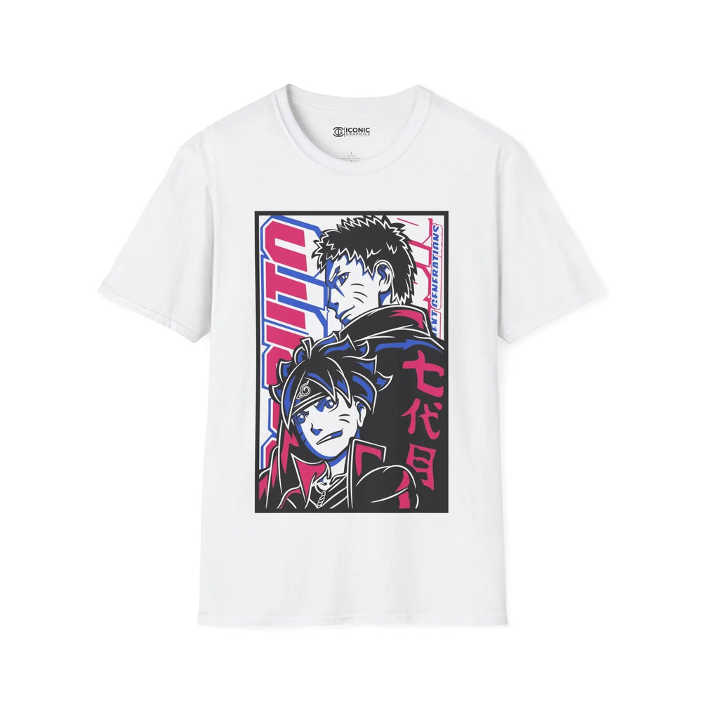 Uzumaki Boruto and Naruto T-Shirt Printify