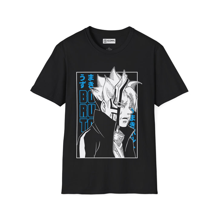 Uzumaki Boruto T-Shirt - IGZ Clothing  - Uzumaki Boruto Unisex Softstyle T-Shirt Best Price 26 at IGZ Clothing 