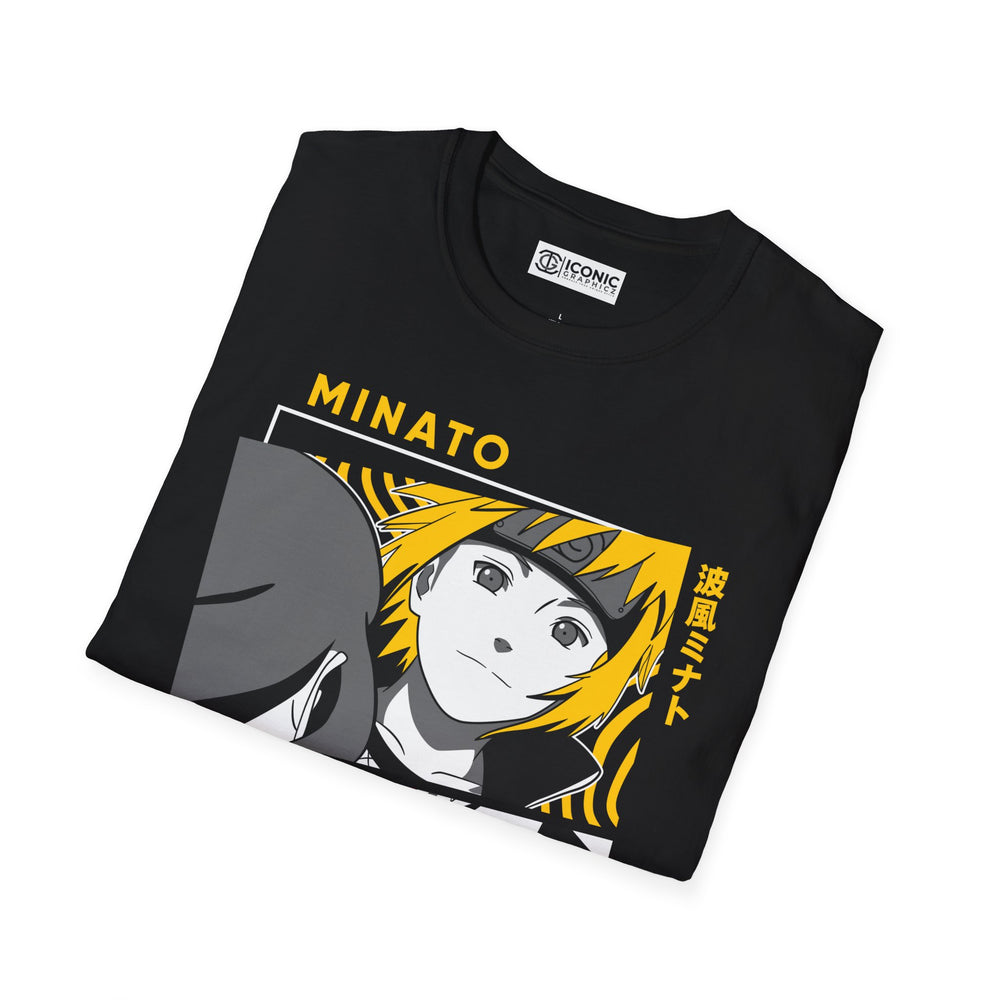Uzumaki Minato and Kushina Naruto T-Shirt - IGZ Clothing  - Uzumaki Minato and Kushina Unisex Softstyle T-Shirt Best Price 26 at IGZ Clothing 