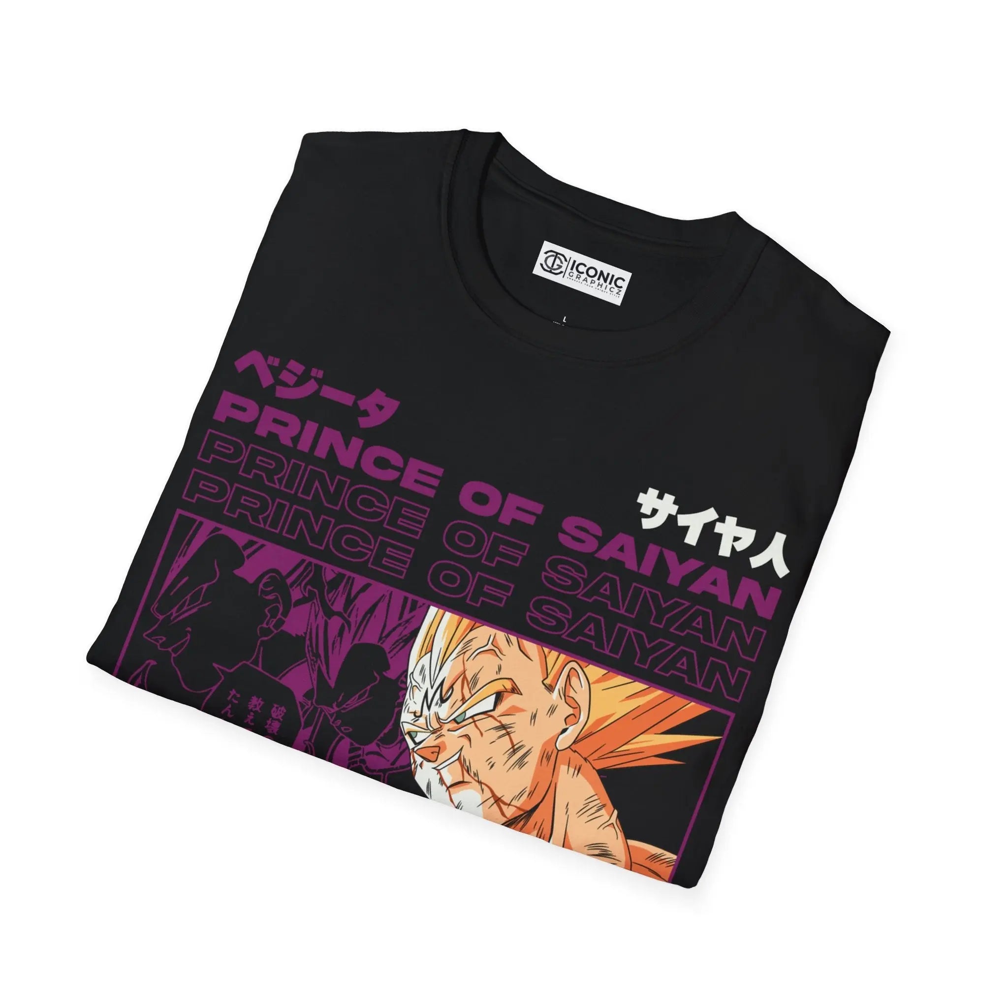 Vegeta Dragonball T-Shirt Printify