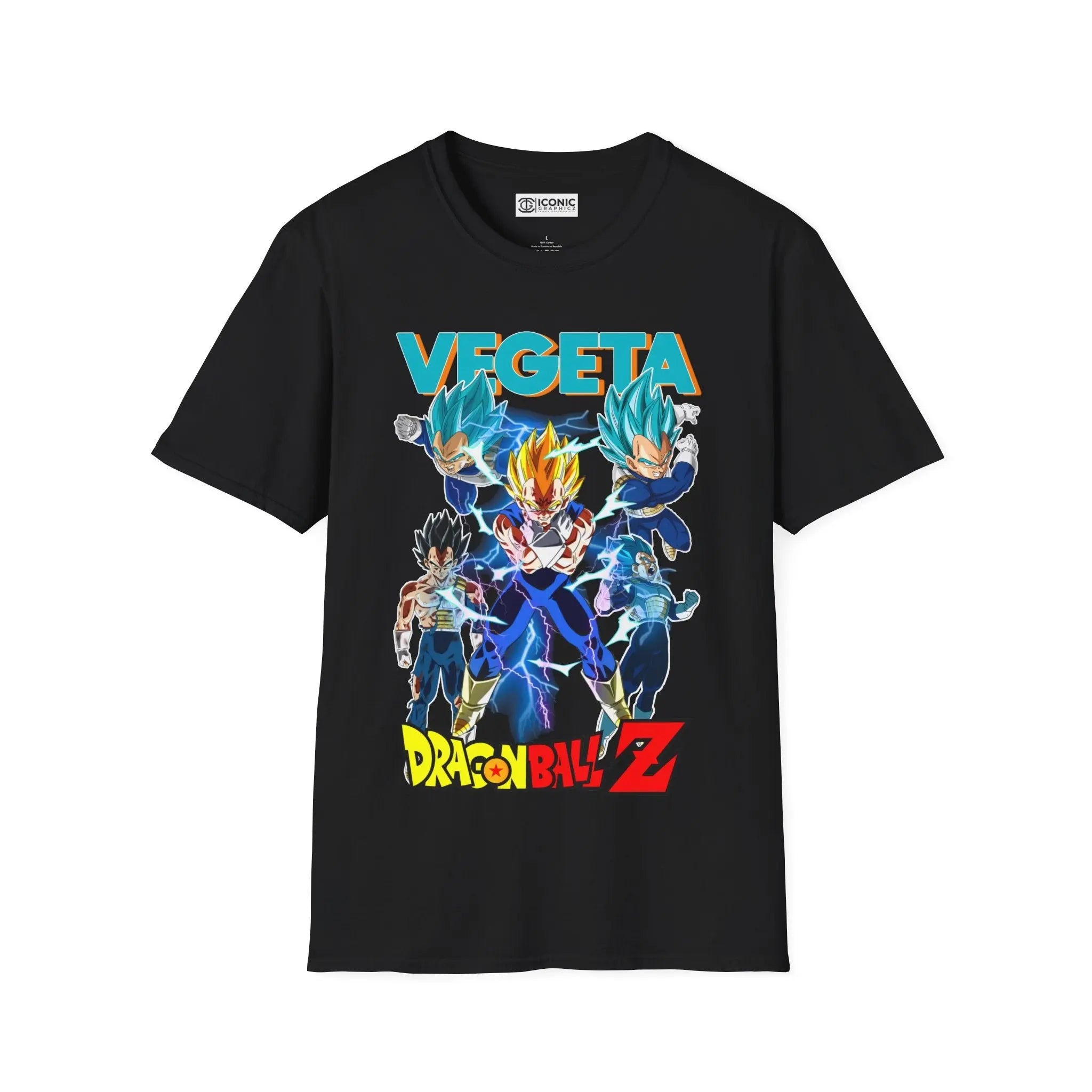 Vegeta Dragonball T-Shirt Printify