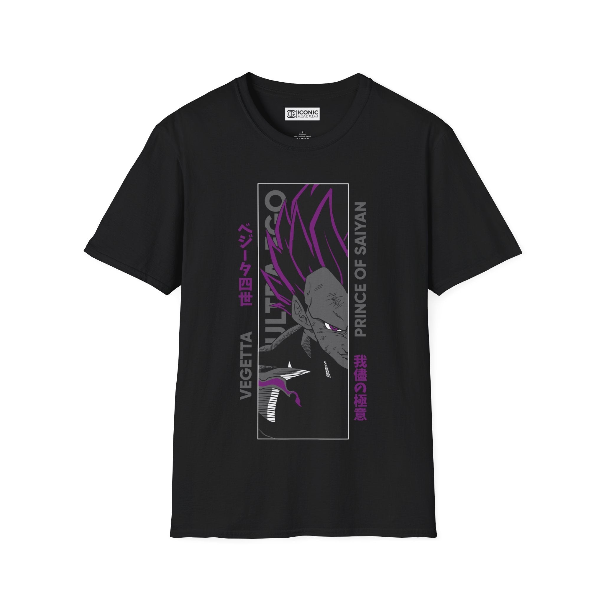 Vegeta Dragonball Super T-Shirt - IGZ Clothing  - Vegeta Unisex Softstyle T-Shirt Best Price 26 at IGZ Clothing 