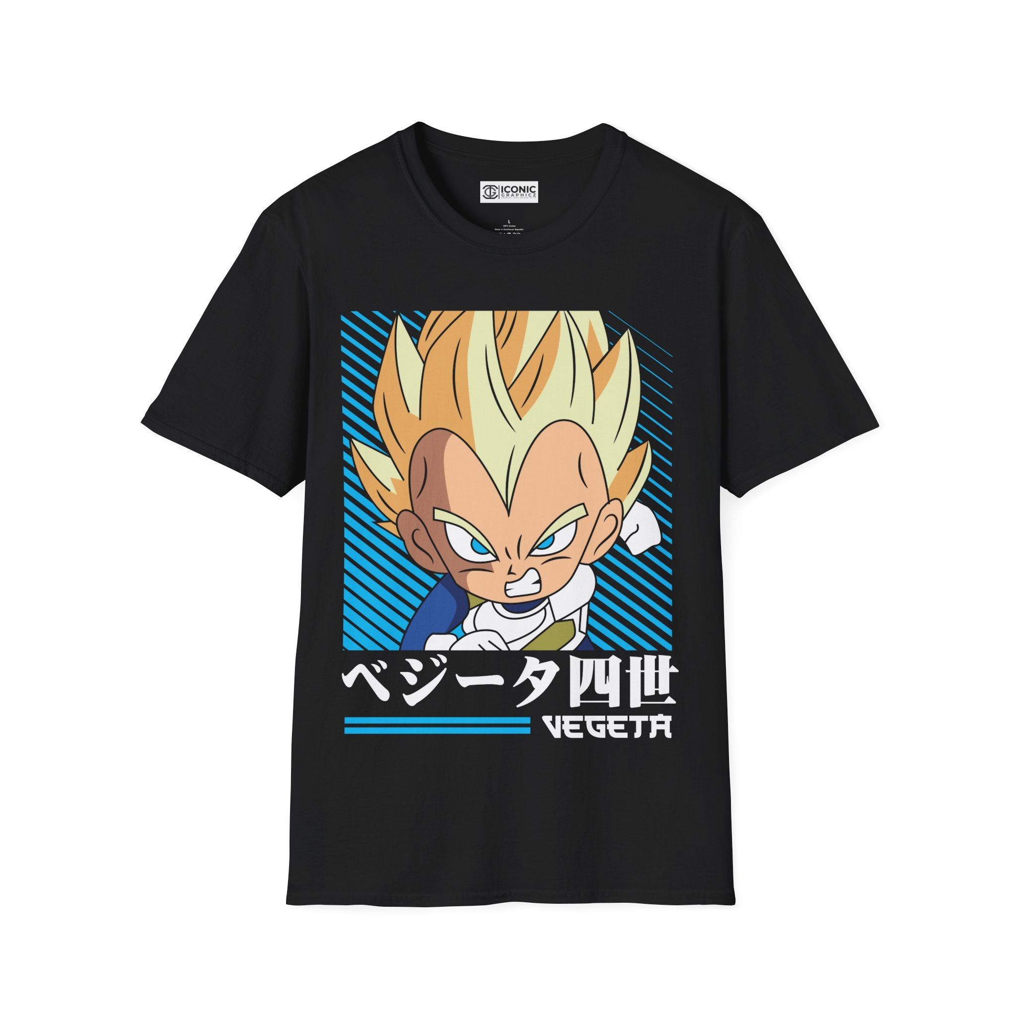 Vegeta Dragonball T-Shirt - IGZ Clothing  - Vegeta Unisex Softstyle T-Shirt Best Price 26 at IGZ Clothing 