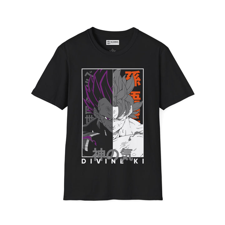 Vegeta and Goku Dragonball Super T-Shirt - IGZ Clothing  - Vegeta and Goku Unisex Softstyle T-Shirt Best Price 26 at IGZ Clothing 
