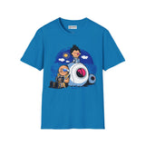 Vegeta and Nappa Dragonball T-Shirt - IGZ Clothing  - Vegeta and Nappa Unisex Softstyle T-Shirt Best Price 26 at IGZ Clothing 