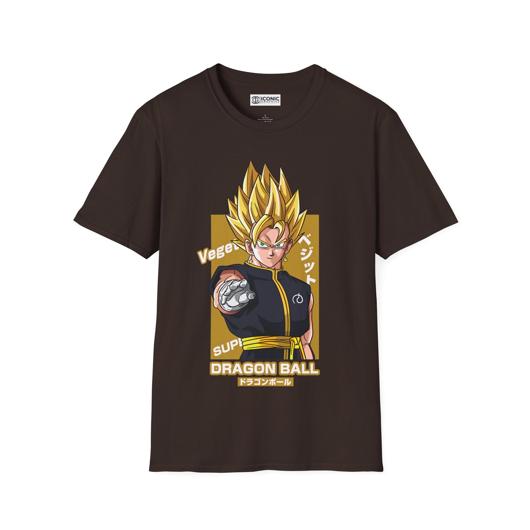Vegetto Dragonball T-Shirt - IGZ Clothing  - Vegetto Unisex Softstyle T-Shirt Best Price 26 at IGZ Clothing 