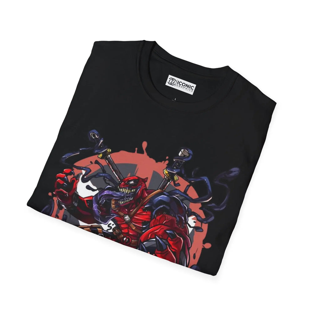 Venom and Deadpool T-Shirt Printify
