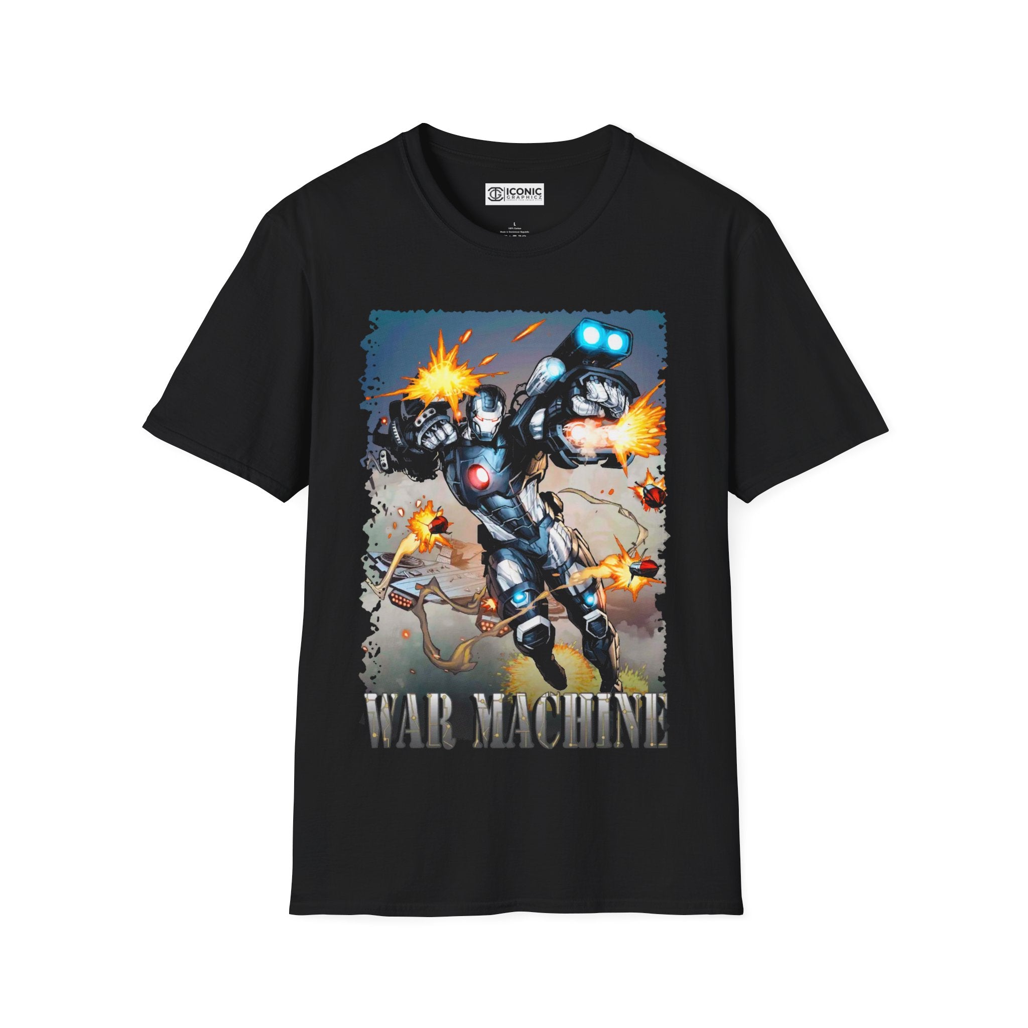 War Machine T-Shirt - IGZ Clothing  - War Machine Unisex Softstyle T-Shirt Best Price 26 at IGZ Clothing 