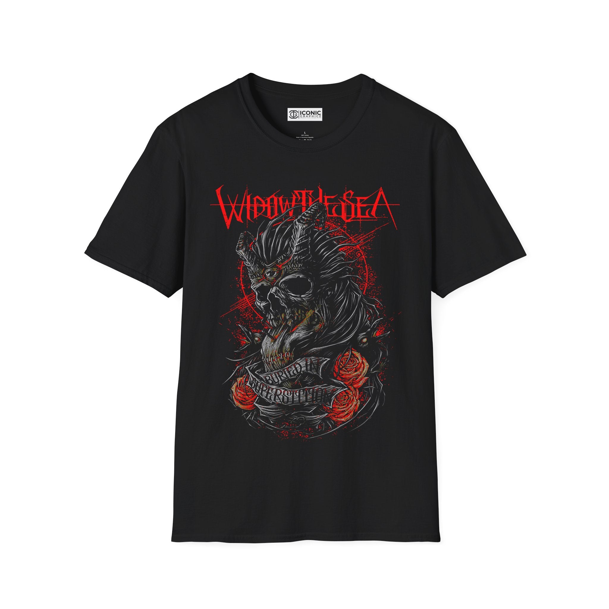Widow the sea T-Shirt - IGZ Clothing  - Widow the sea Unisex Softstyle T-Shirt Best Price 26 at IGZ Clothing 