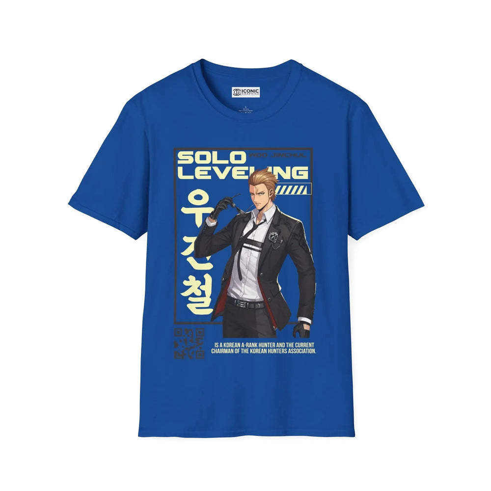 Woo Jinchul Solo Leveling T-Shirt Printify