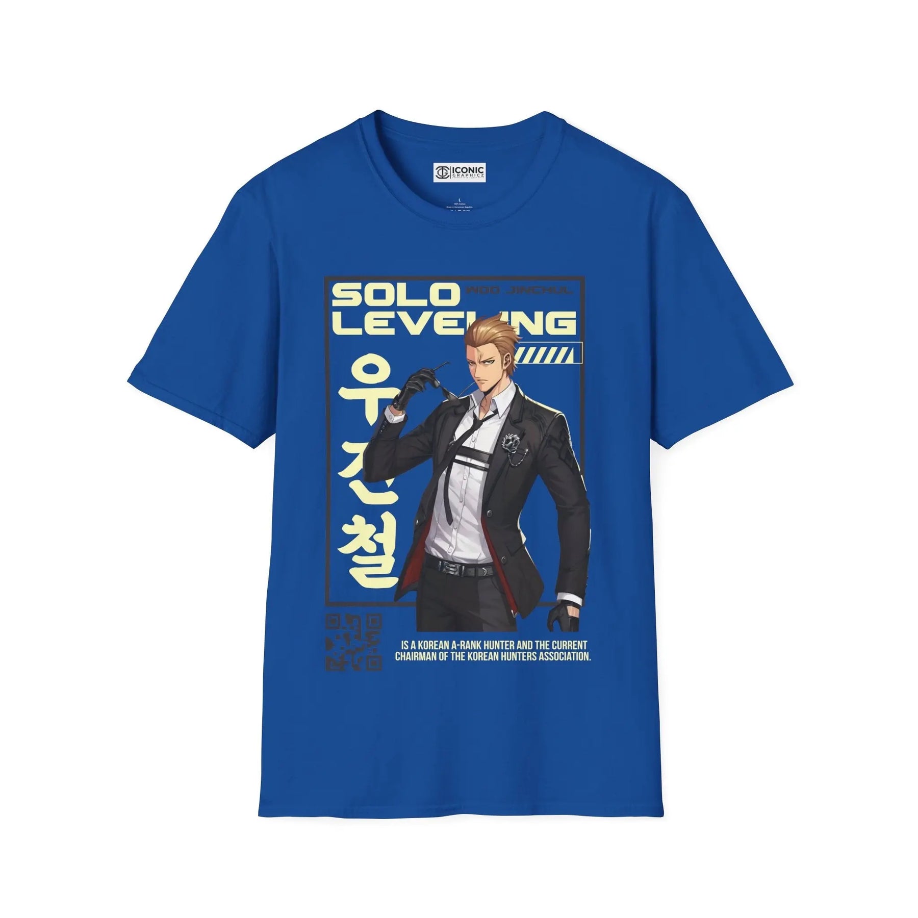 Woo Jinchul Solo Leveling T-Shirt Printify