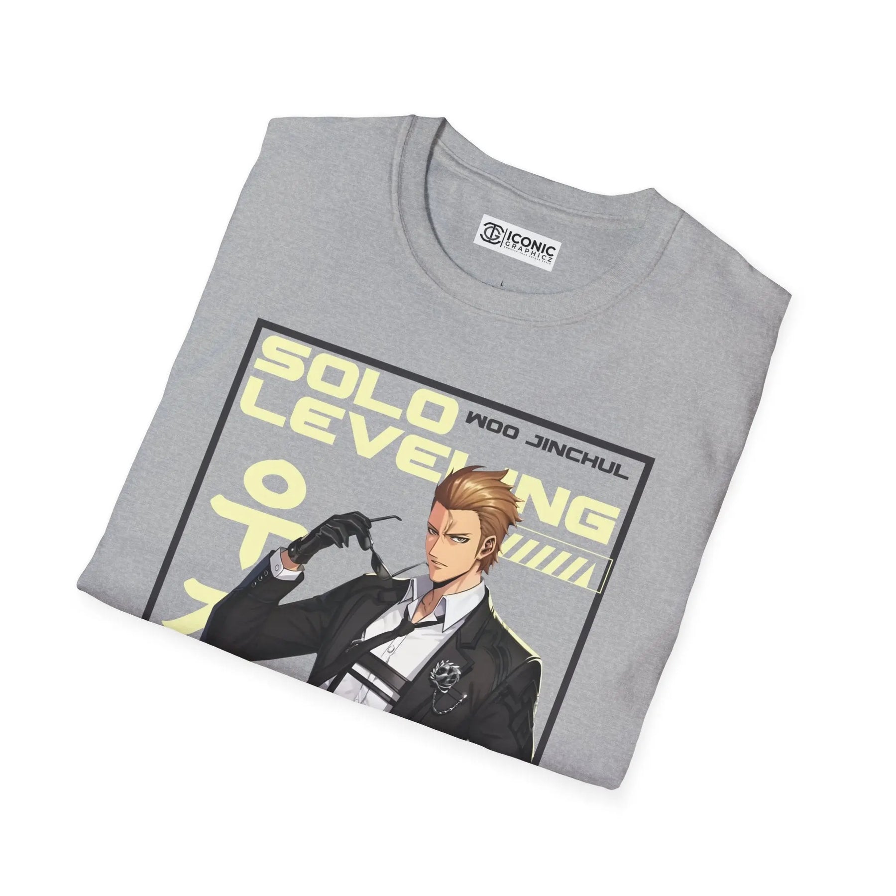 Woo Jinchul Solo Leveling T-Shirt Printify