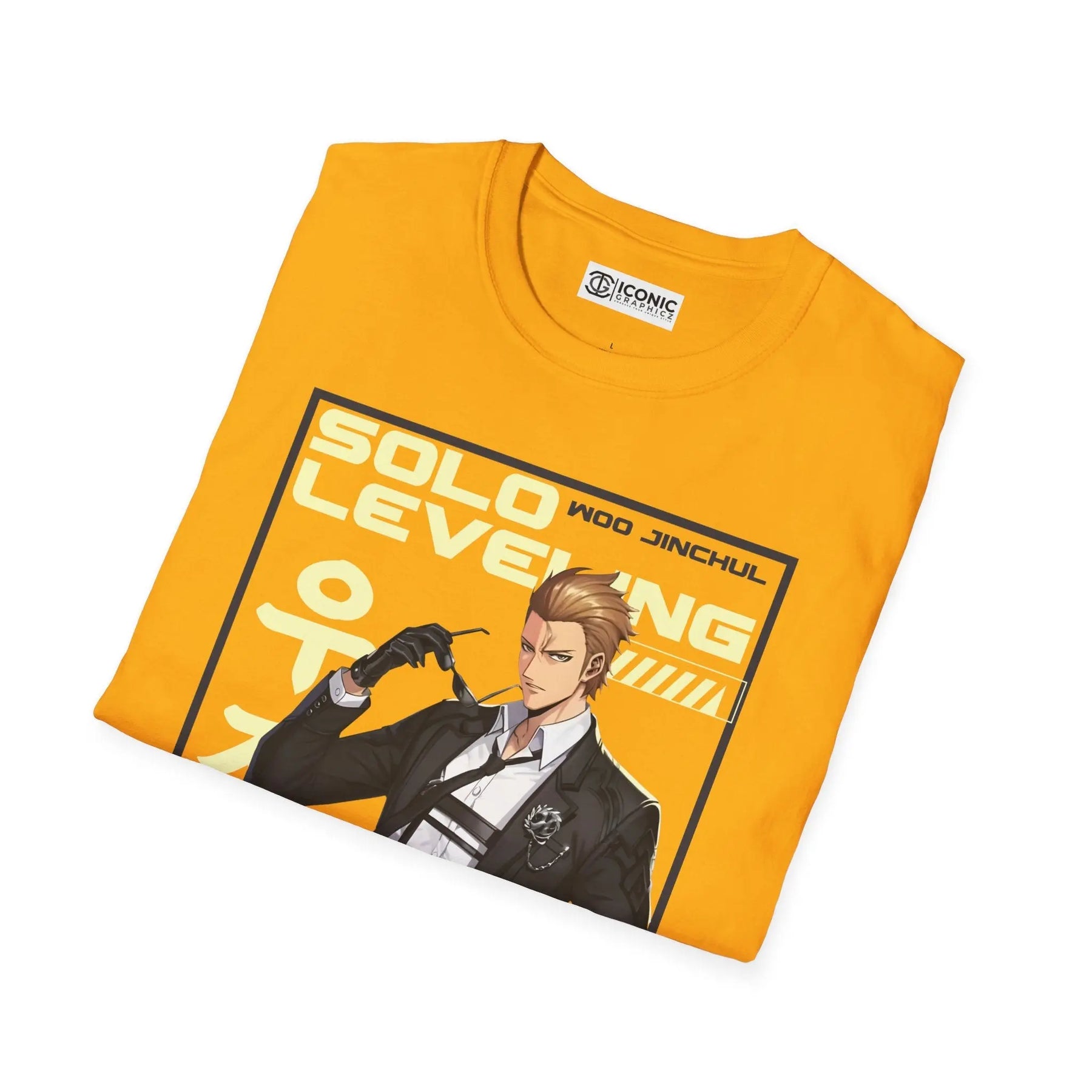 Woo Jinchul Solo Leveling T-Shirt Printify