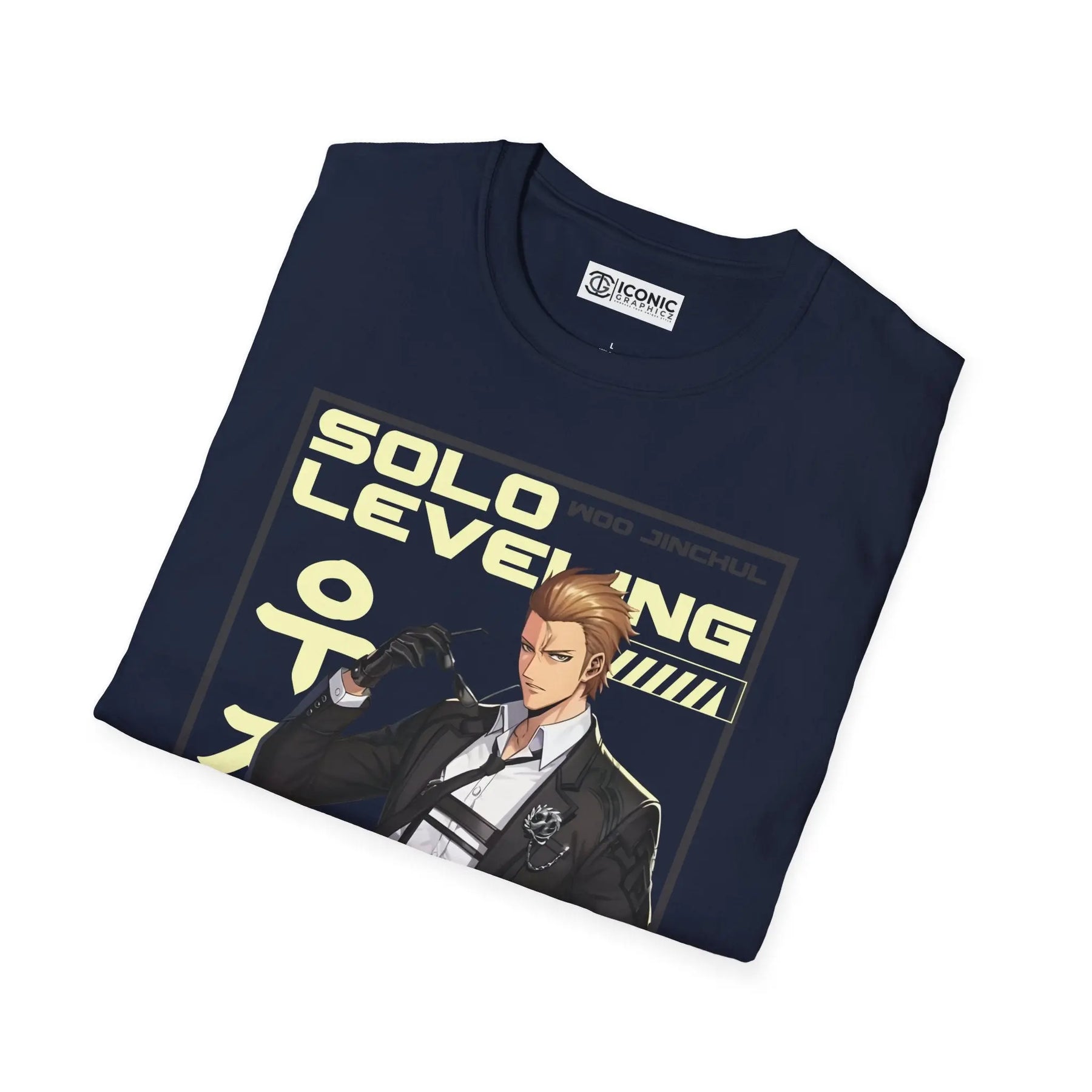Woo Jinchul Solo Leveling T-Shirt Printify
