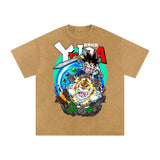 Yaiba Acid Wash Oversize T-Shirt ODMPOD