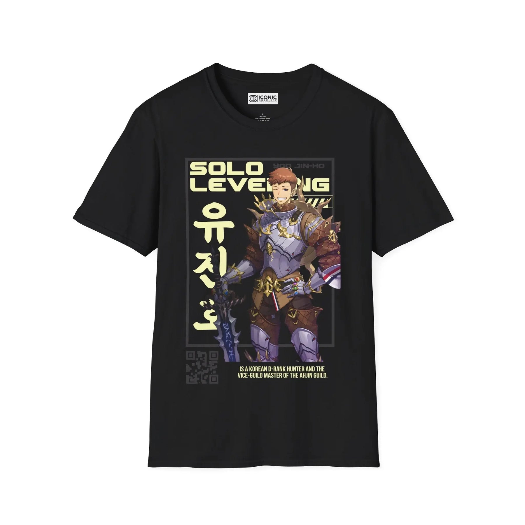 Yoo Jin-ho Solo Leveling T-Shirt Printify