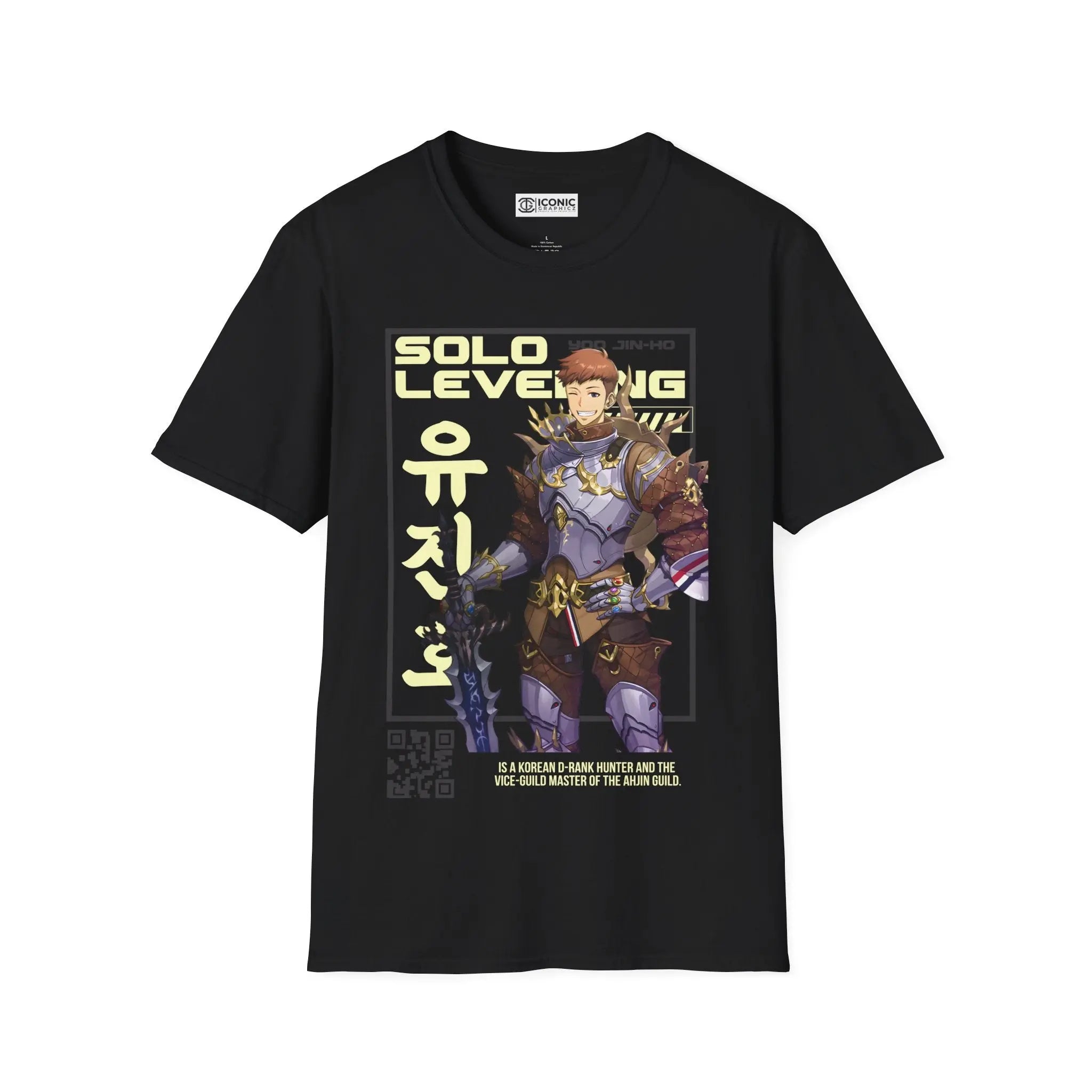 Yoo Jin-ho Solo Leveling T-Shirt Printify