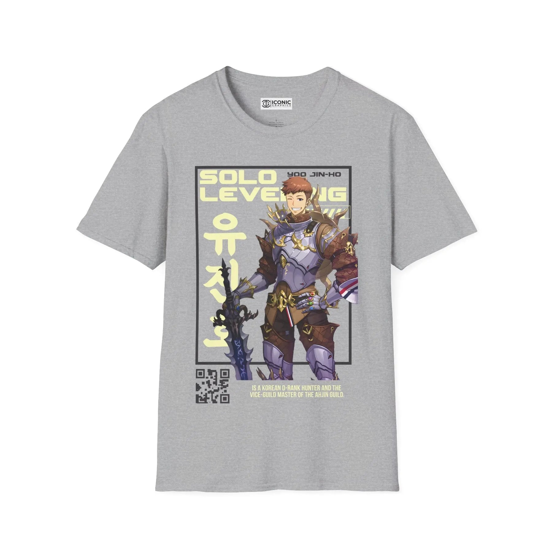 Yoo Jin-ho Solo Leveling T-Shirt Printify