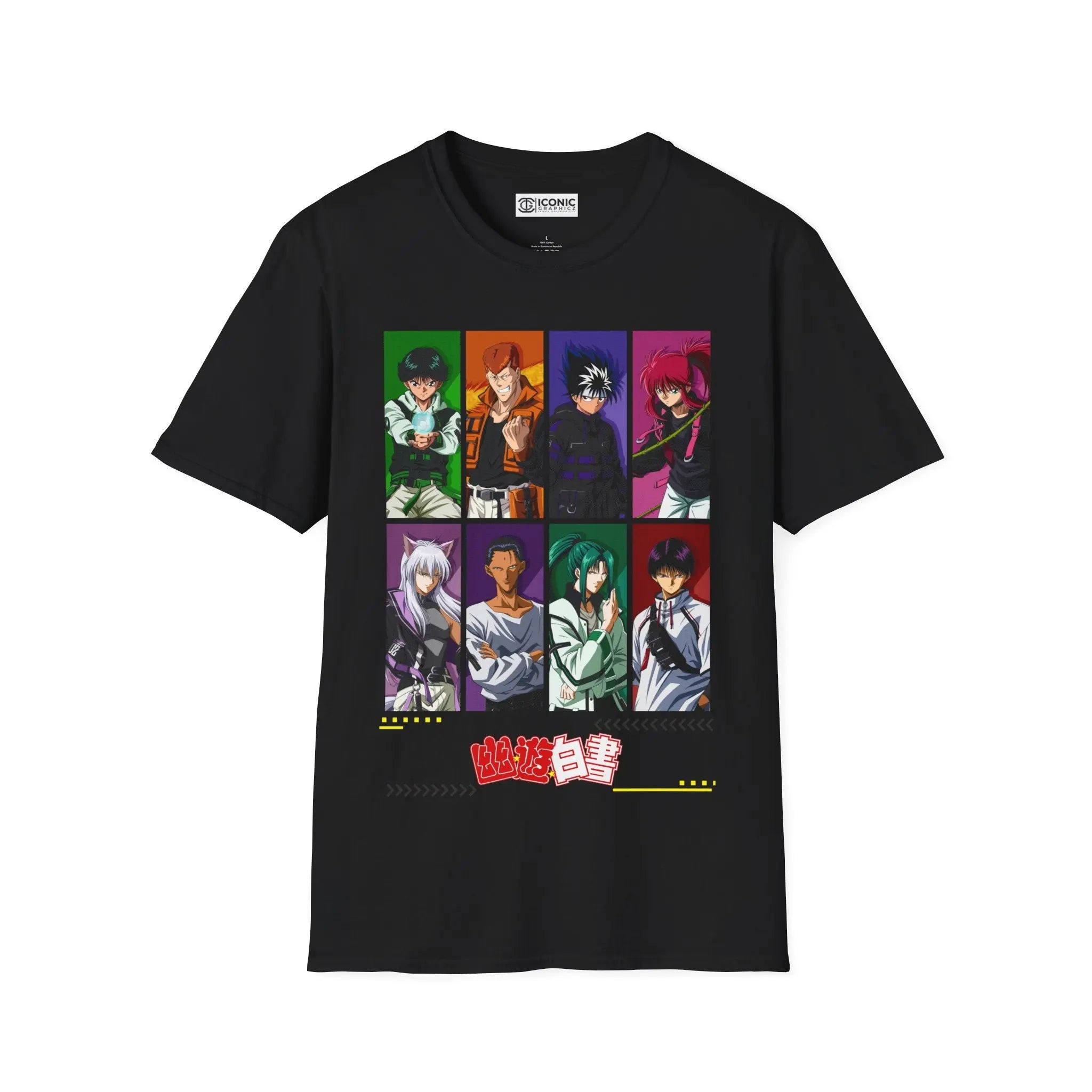 YuYu Hakusho Spirit detectives T-Shirt Printify