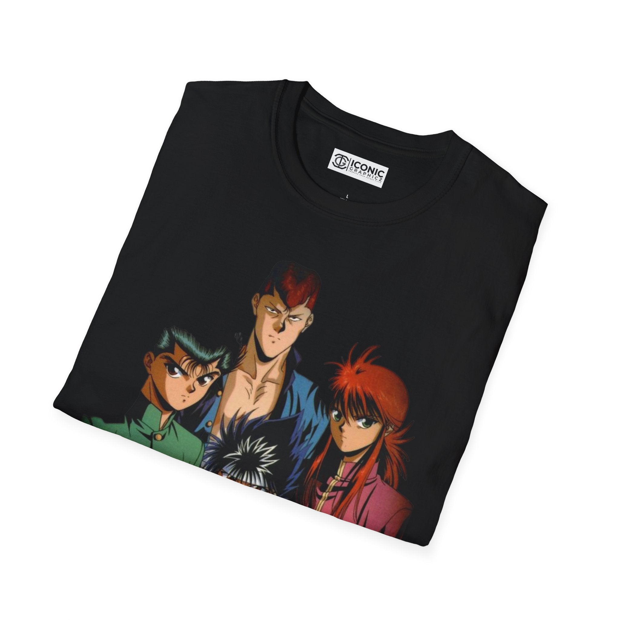 YuYu Hakusho T-Shirt - IGZ Clothing  - Yu Yu Hakusho Unisex Softstyle T-Shirt Best Price 26 at IGZ Clothing 