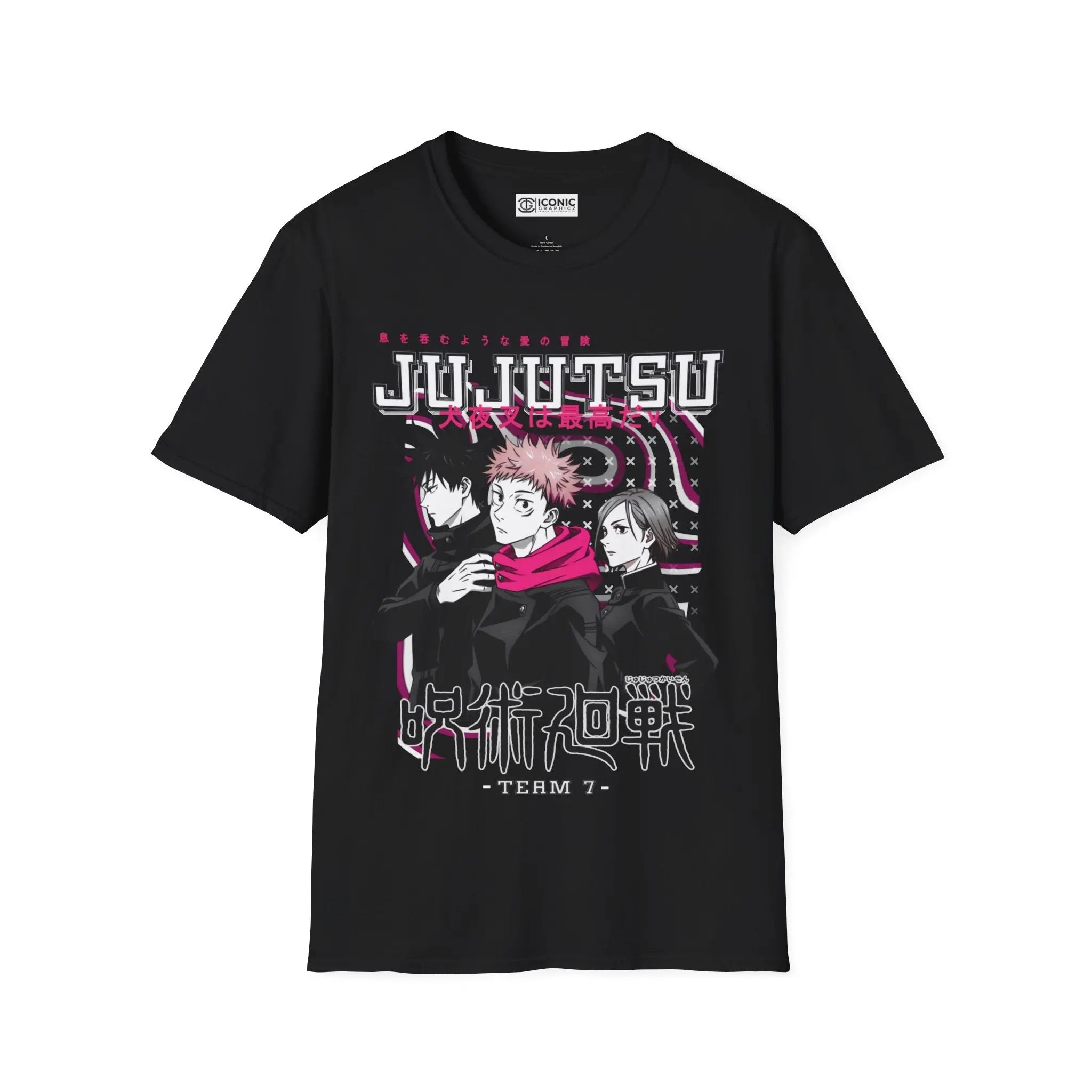Yuji and Megumi Jujitsu Kaisen T-Shirt Printify
