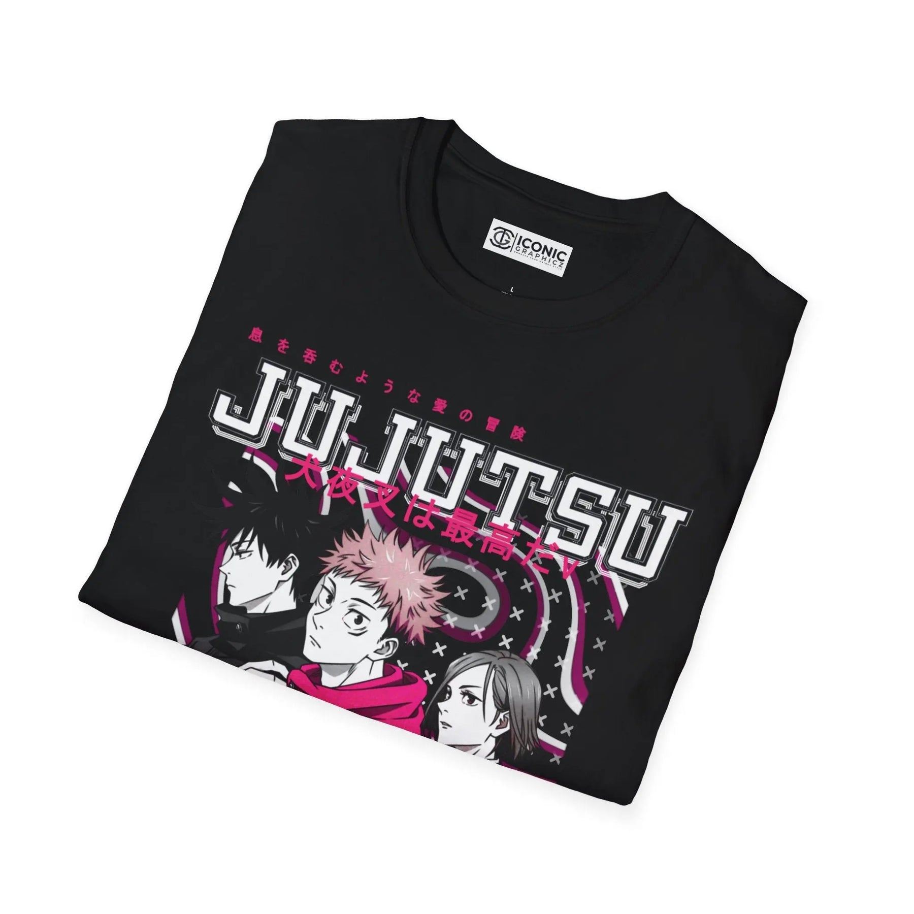Yuji and Megumi Jujitsu Kaisen T-Shirt Printify