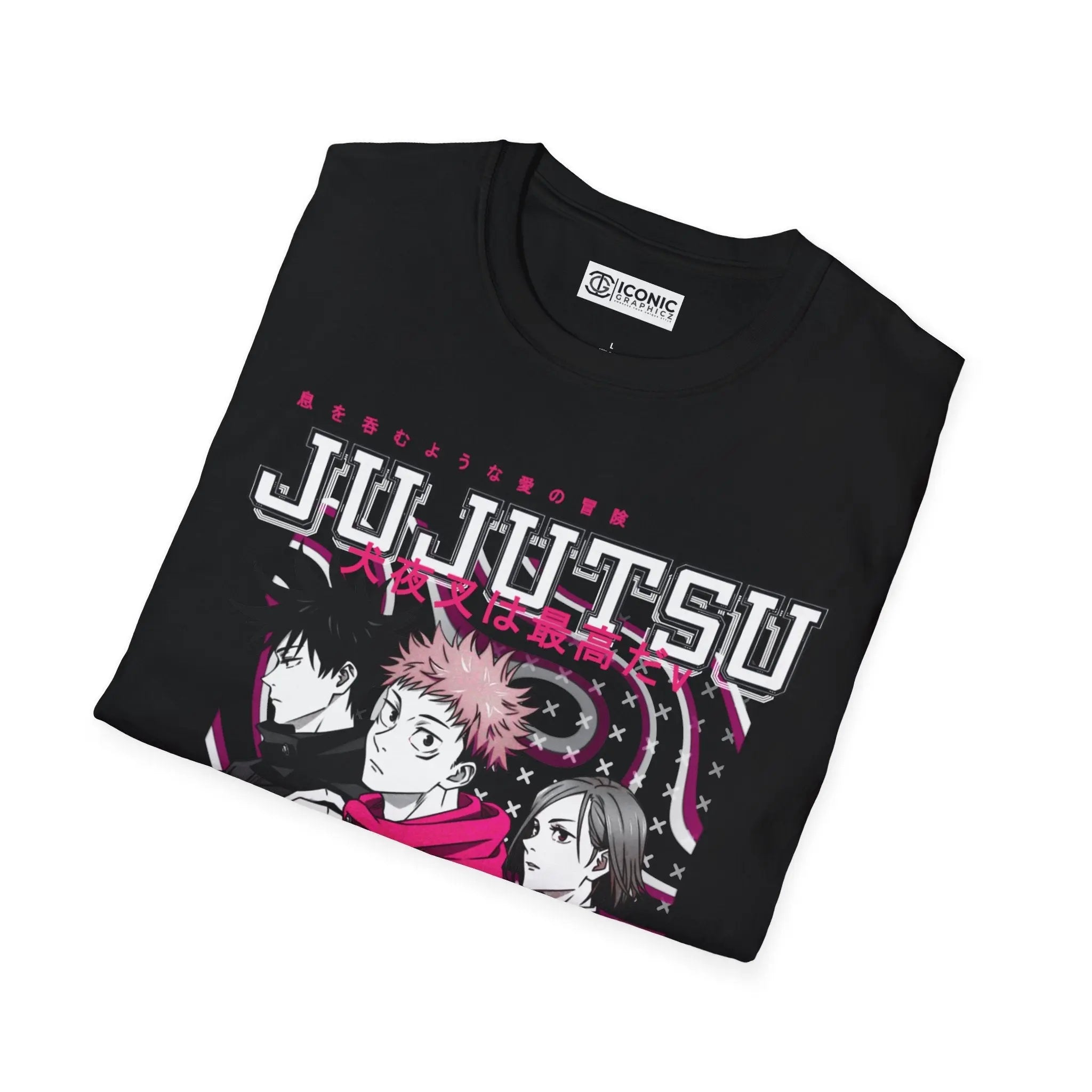 Yuji and Megumi Jujitsu Kaisen T-Shirt Printify
