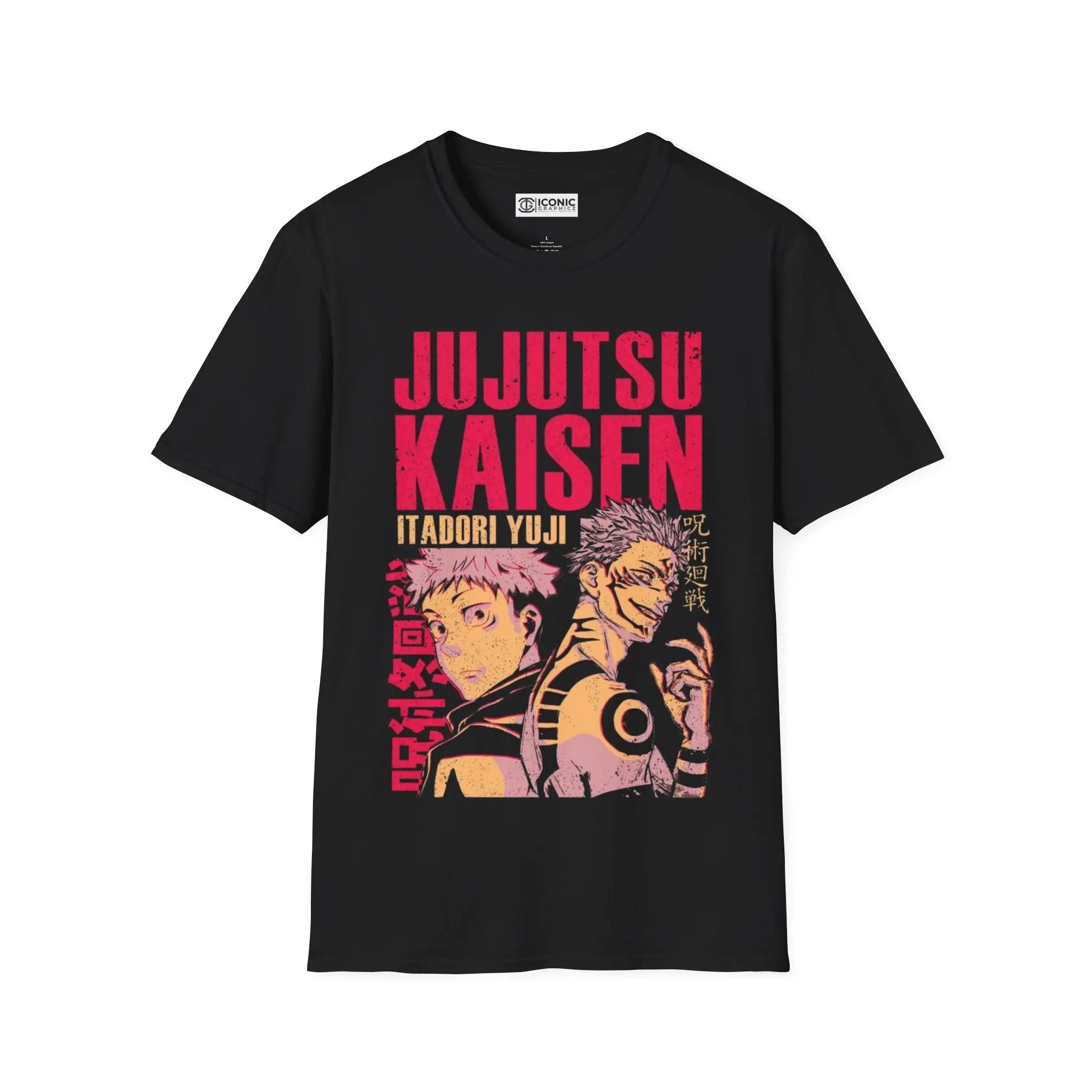 Yuji and Sukuna Jujitsu Kaisen T-Shirt Printify