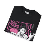 Yuji and Todo Jujitsu Kaisen T-Shirt - IGZ Clothing  - Yuji and Todo Unisex Softstyle T-Shirt Best Price 26 at IGZ Clothing 