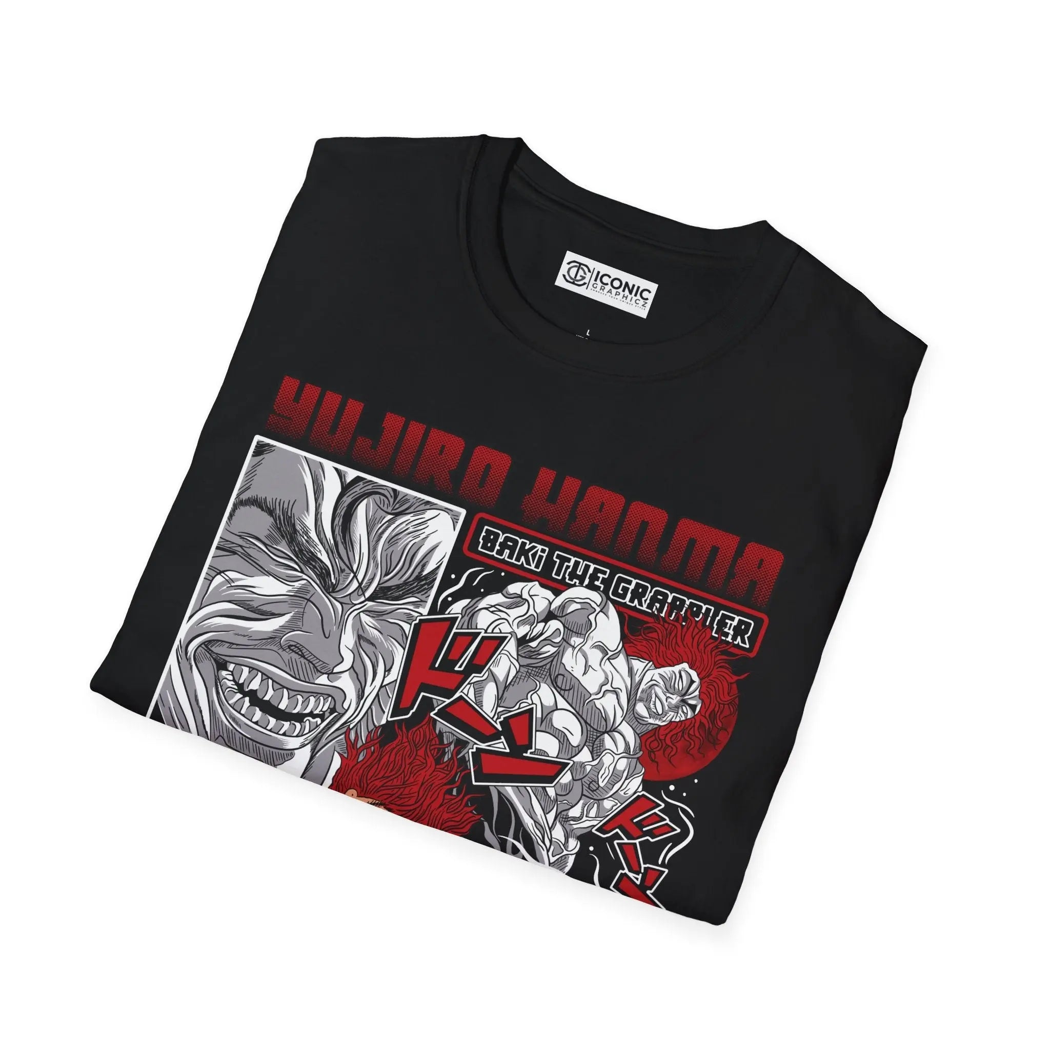 Yujiro Baki T-Shirt Printify