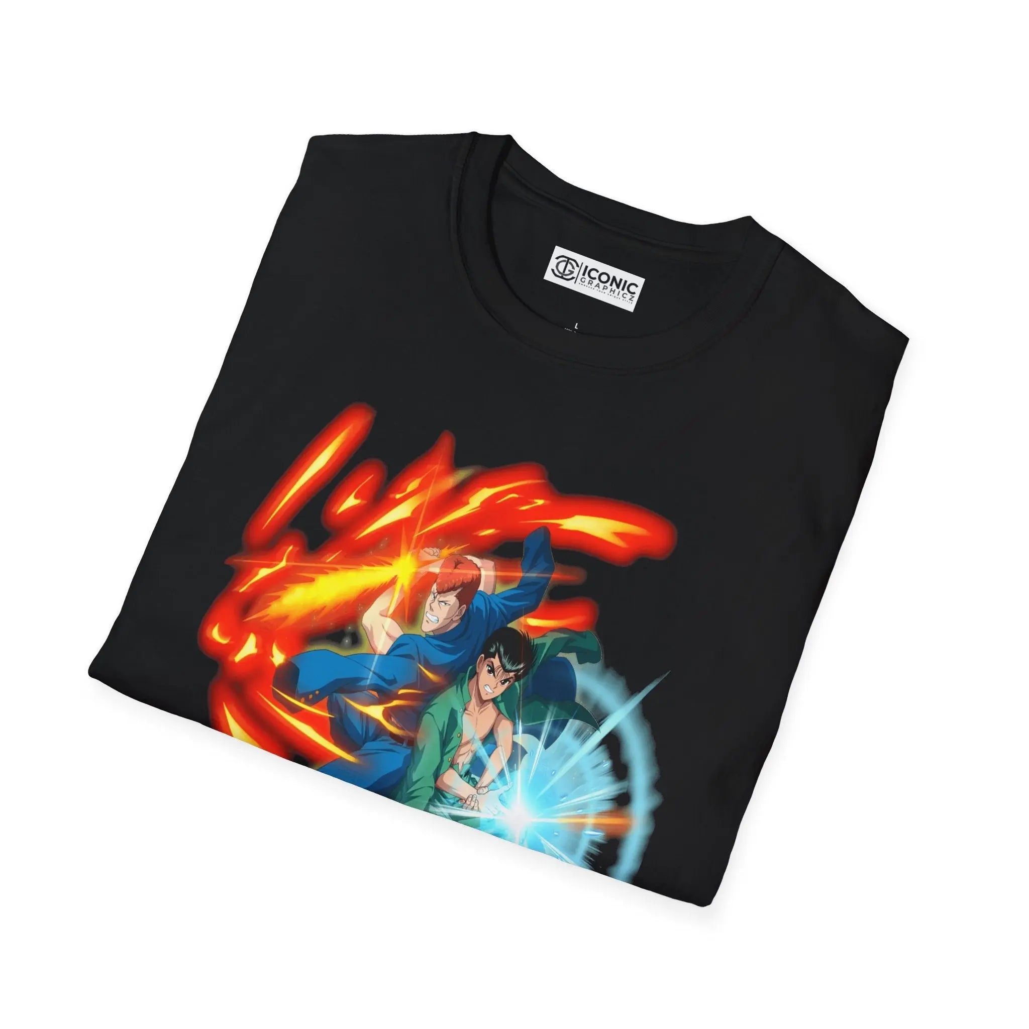 Yusuke x Kuxabara Yuyu Hakusho T-Shirt Printify