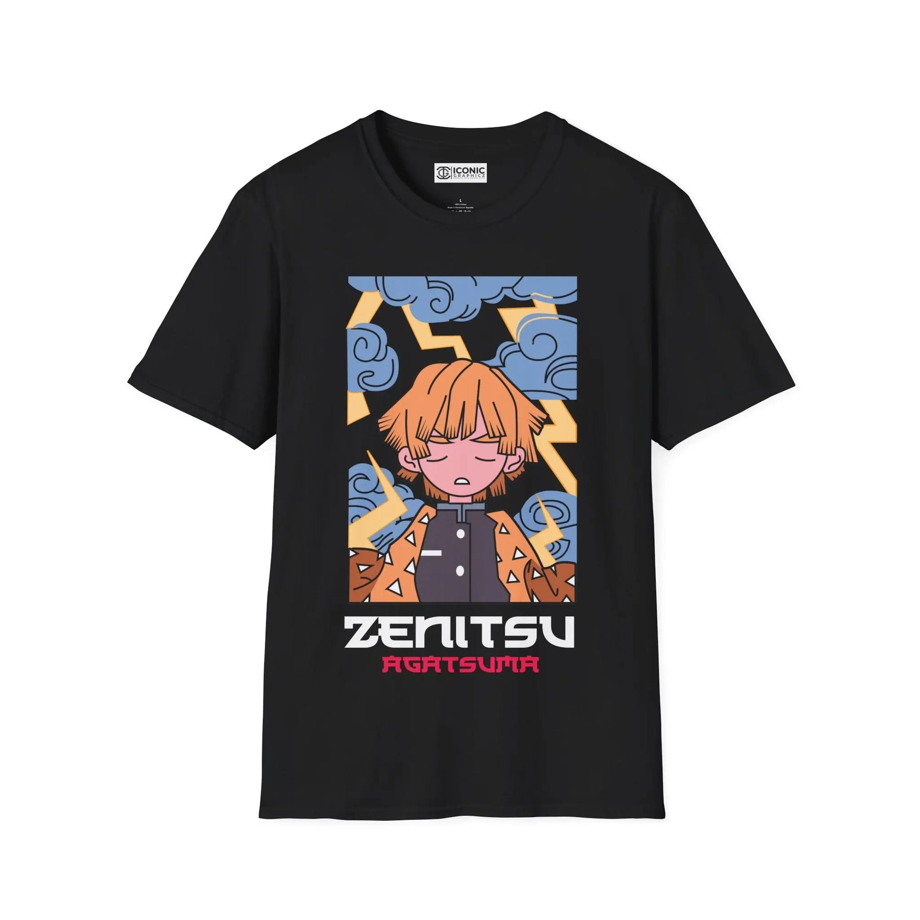 Zenitsu Demon Slayer T-Shirt Printify