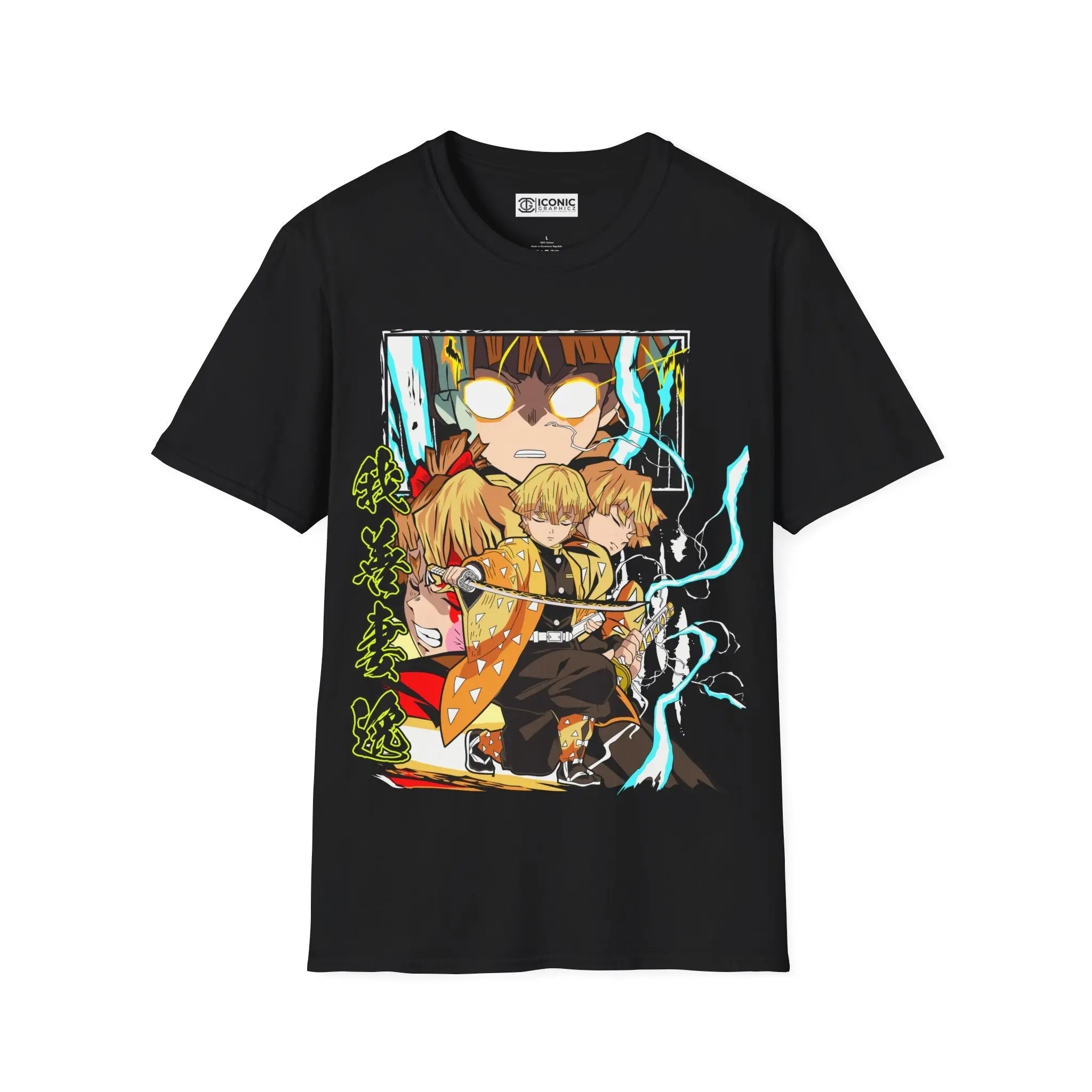 Zenitsu Demon Slayer T-Shirt Printify