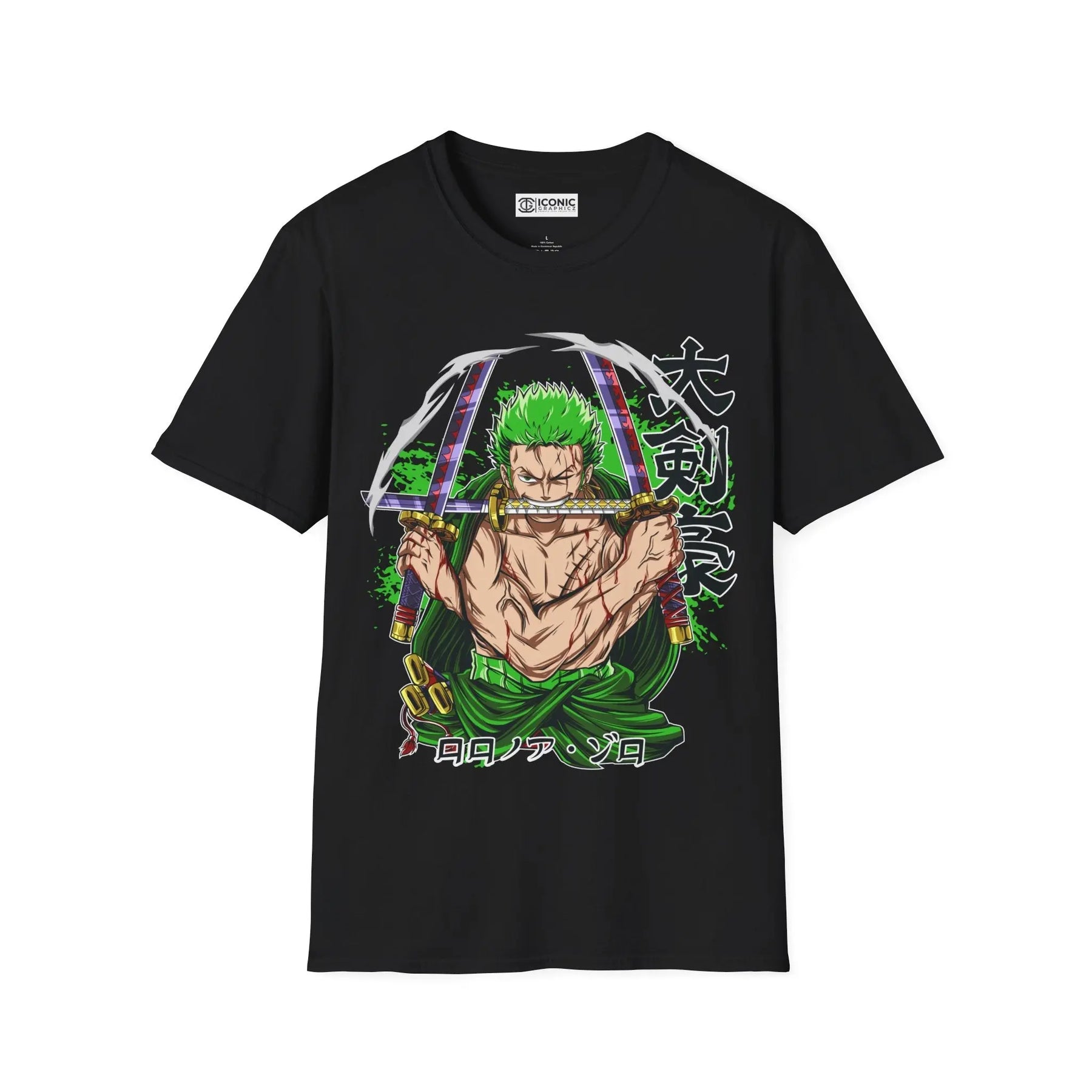 Zoro One Piece T-Shirt Printify