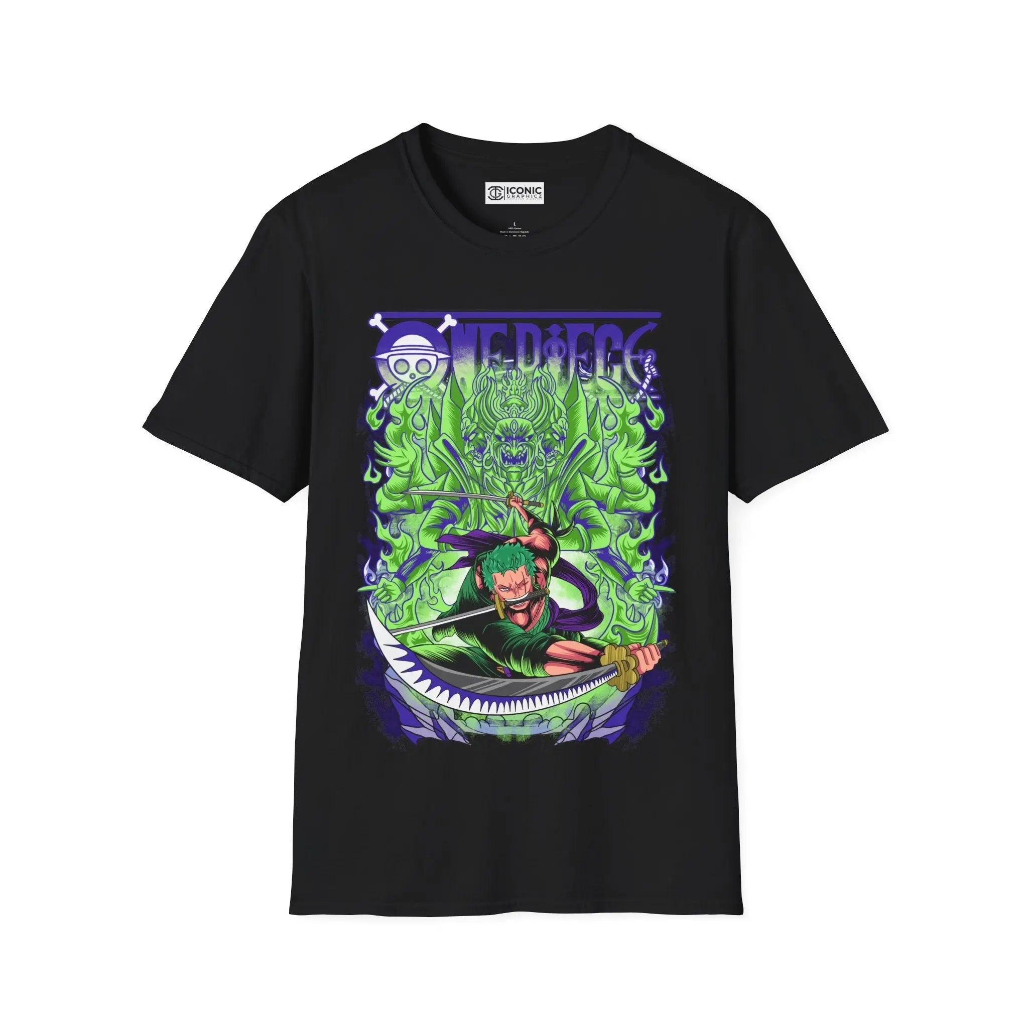 Zoro One Piece T-Shirt Printify