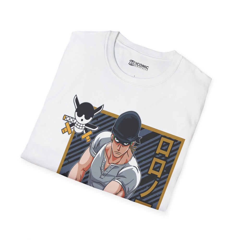 Zoro One Piece T-Shirt - IGZ Clothing  - Zoro Unisex Softstyle T-Shirt Best Price 26 at IGZ Clothing 