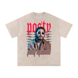 Post Malone Acid Wash Oversize T-Shirt