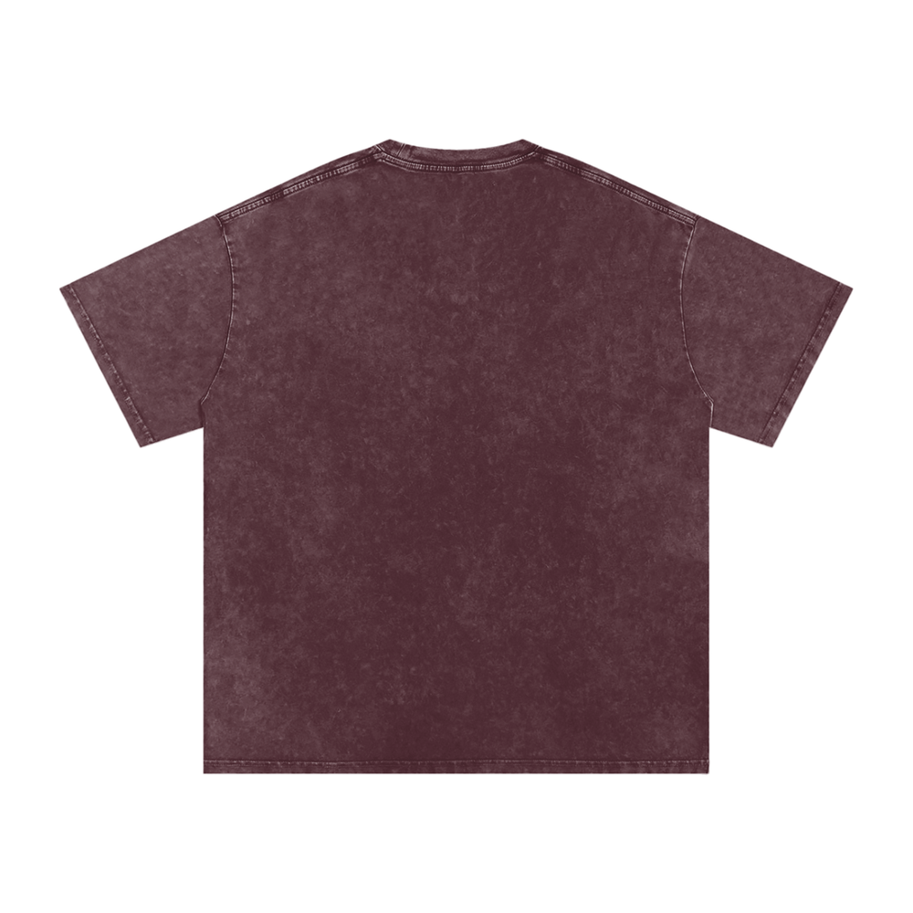 Reigen mob psycho 100 Acid Wash Oversize T-Shirt