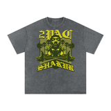 Tupac Shakur Acid Wash Oversize T-Shirt