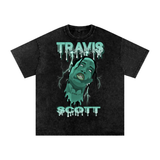 Travis Scott Acid Wash Oversize T-Shirt