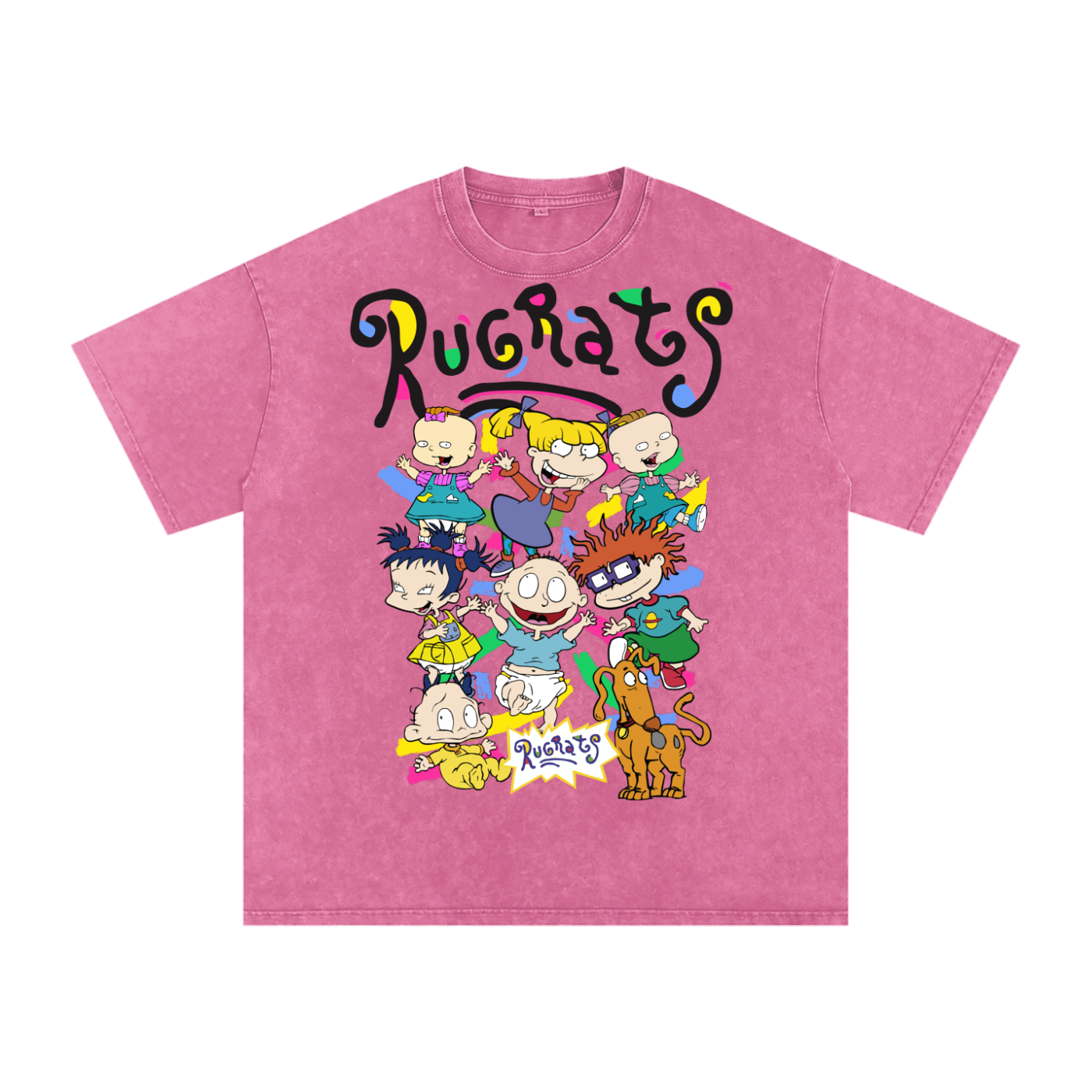 Rugrats Acid Wash Oversize T-Shirt