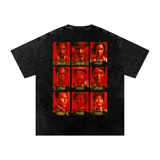 Sinners Acid Wash Oversize T-Shirt