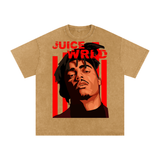 Juice Wrld Acid Wash Oversize T-Shirt