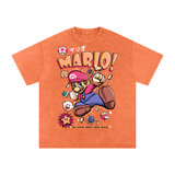 Mario Acid Wash Oversize T-Shirt