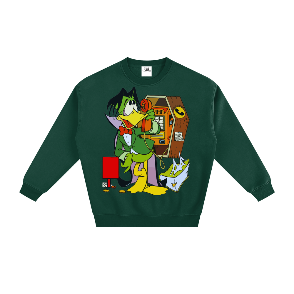 Duck Dracula Fleeced Sweatshirt