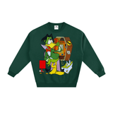 Duck Dracula Fleeced Sweatshirt